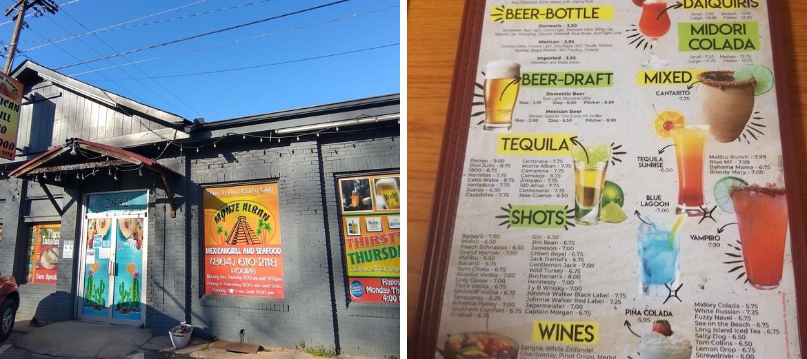 Monte Alban Mexican Grill & Seafood