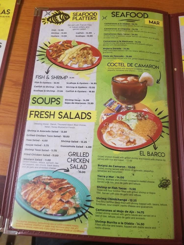 Monte Alban Mexican Grill & Seafood Fajita Taco Salad